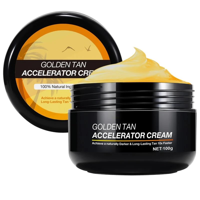 Tanning Accelerator 100g, Tan Enhancers & Accelerators for Sun, Tanning Cream Effective in Sun-Beds & Outdoor Sun