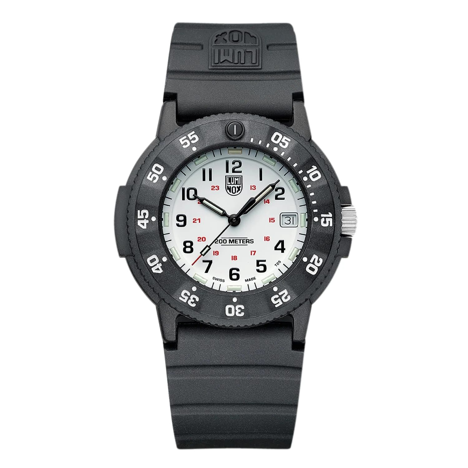Luminox Men Analog Swiss Quartz Watch with Plastic Strap XS.3007.EVO.S