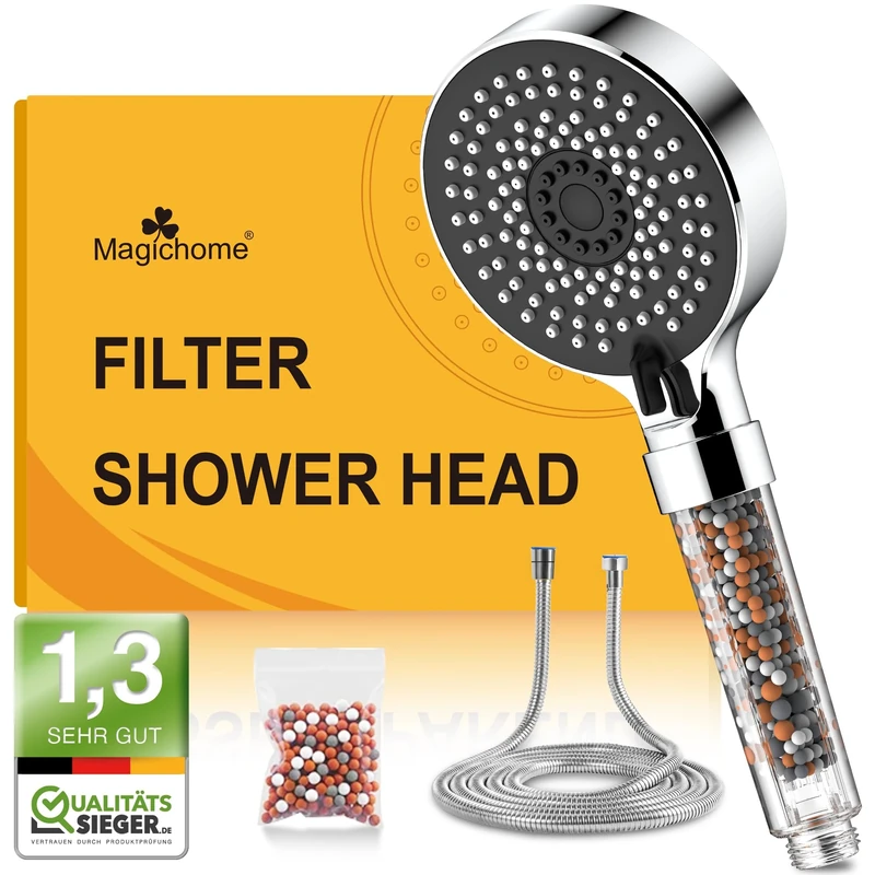 Magichome Shower Head Filter (Black Shower Head Set)