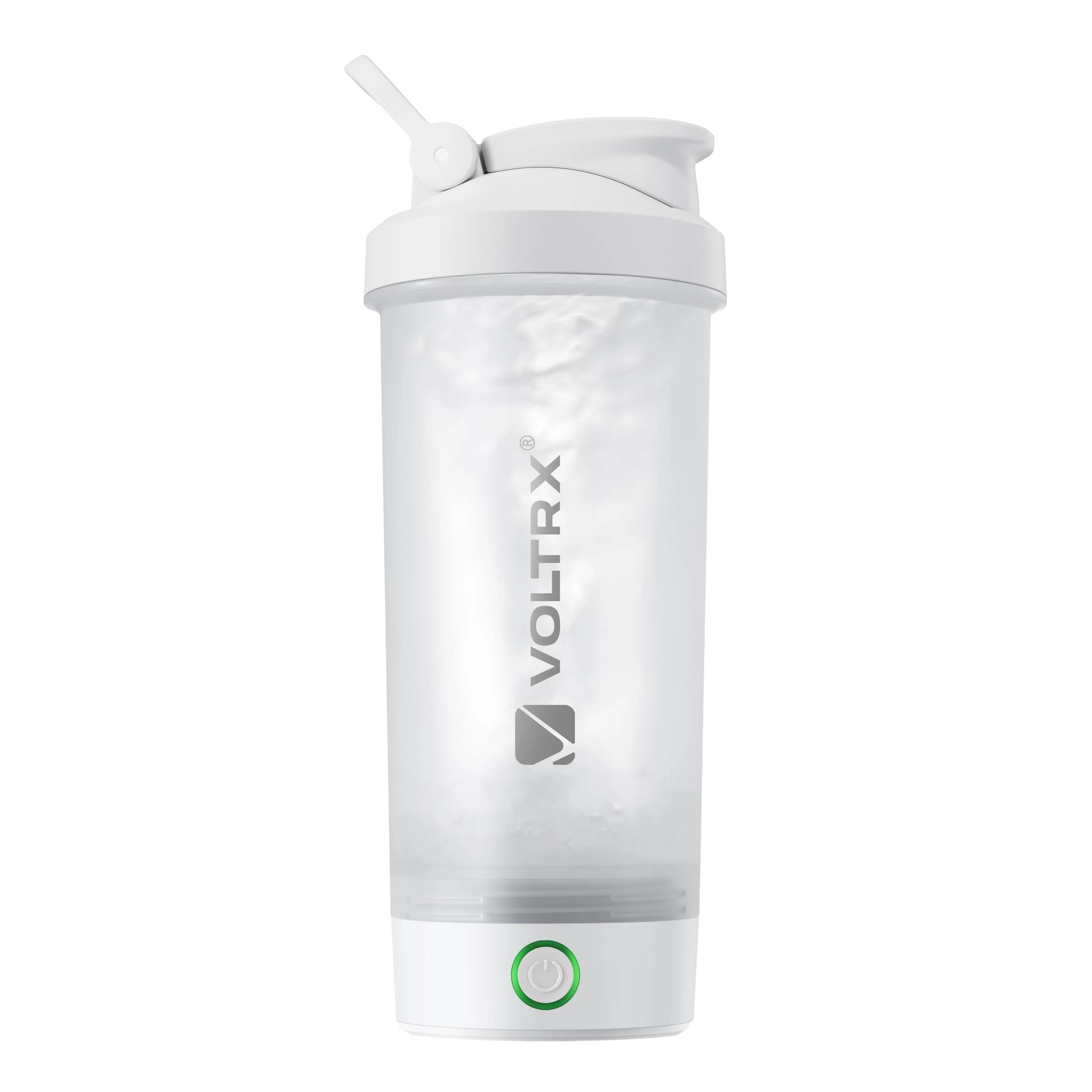 VOLTRX Protein Shaker Bottle, Titanus USB C Rechargeable Electric Protein Shake Mixer, Shaker Cups for Protein Shakes and Meal Replacement Shakes, BPA Free, 24oz