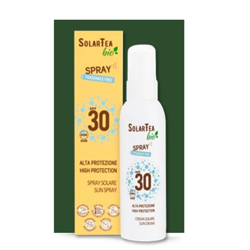 Bema 98769 Solar Tea Bio SPFray SPF30 Alta Proteccion 100ml for Adults, Made for Everyday use, 100ml, spf30