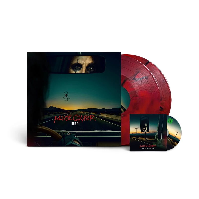 EARMUSIC Road Vinyl - 2LP Red/Black Marble + DVD - Image 1