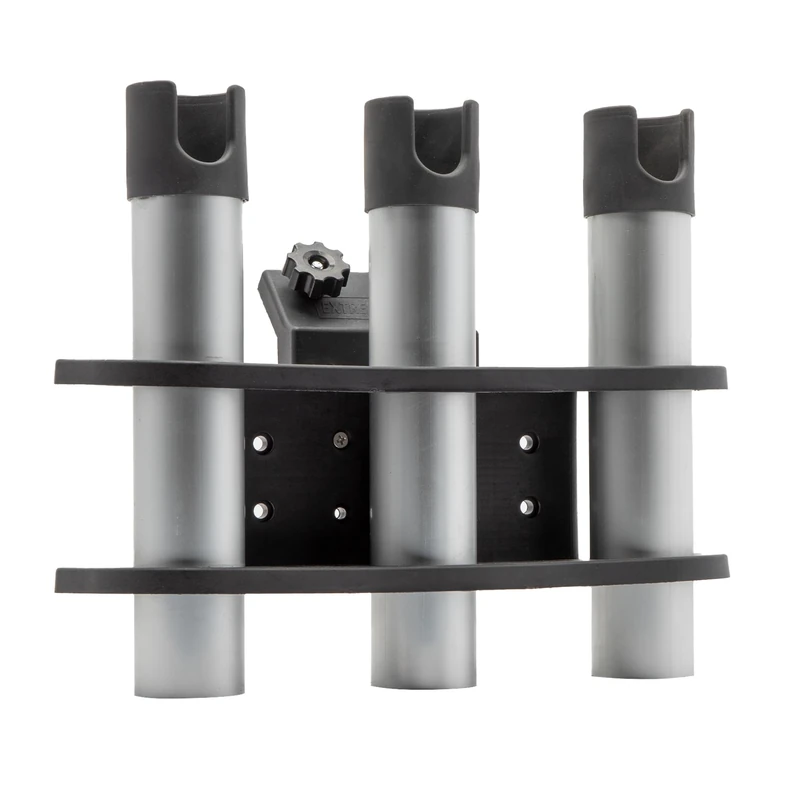 Extreme Max 3005.5606 3-Rod Holder for 45° Lund Sport Track Systems
