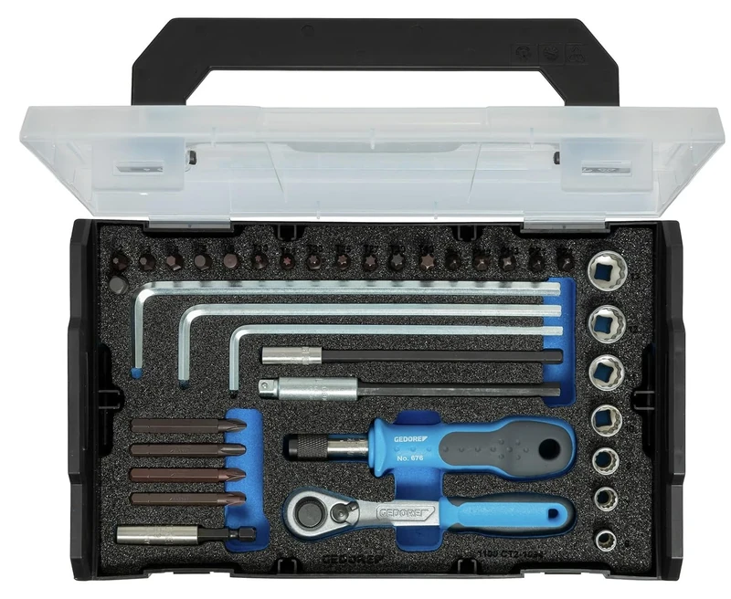 GEDORE 1102-038 Bit Set 1/4 Inch Flex