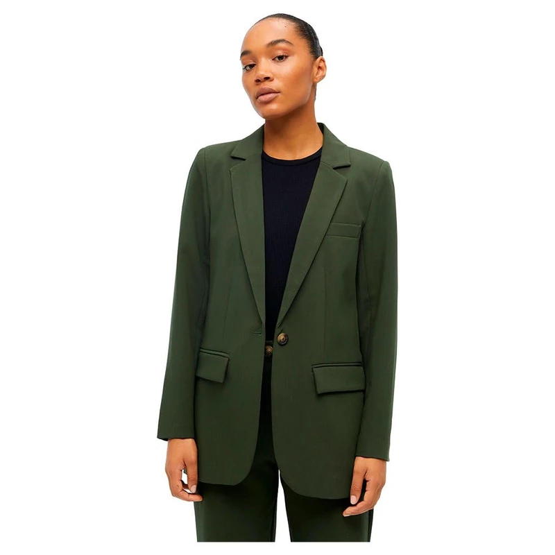 Object OBJSIGRID L/S Blazer NOOS, Green (Duffel Bag), 10 - Image 1