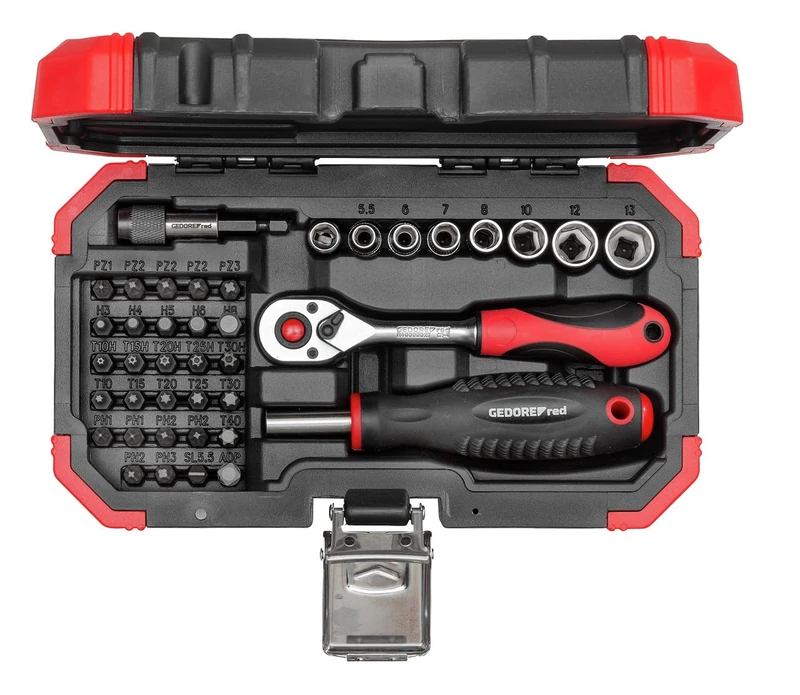 GEDOREred R33003040 Bit Set 1/4 Inch 40 Pieces