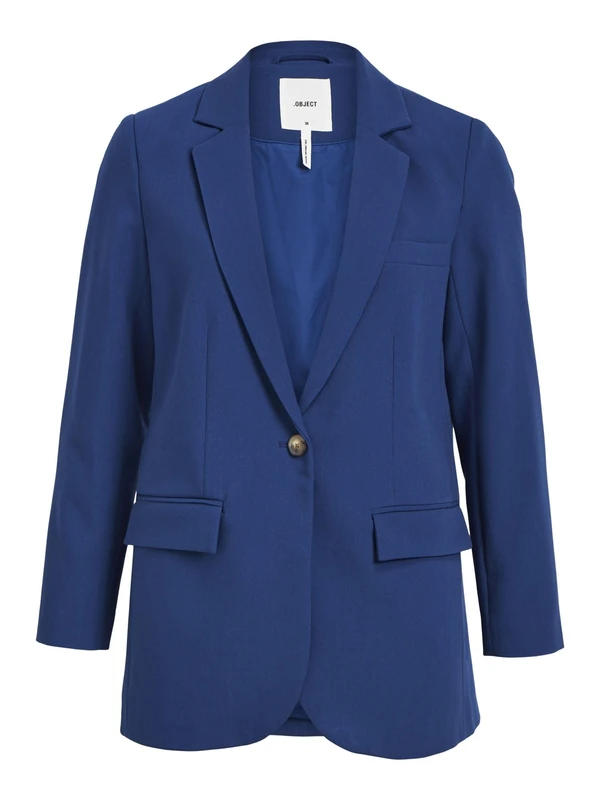 Object OBJSIGRID Female Blazer, Estate Blue, 8 - Image 1