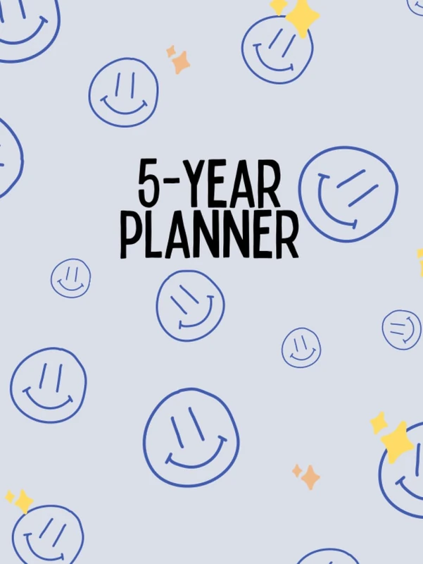 5-Year Planner: Track and Plan Your Goals for the Future