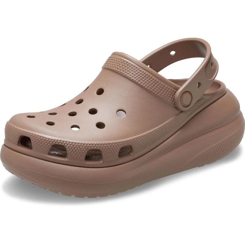 Crocs Unisex Adult Crush Clogs, Latte, 10 Women/8 Men