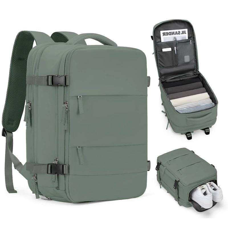 coofay Casual or Versatile, A-olive Green, Expandable, Travel Backpacks - Image 1