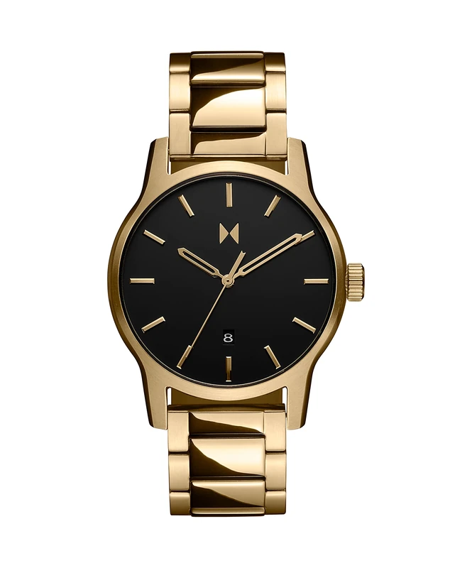 MVMT Analogue Quartz Watch for Men with Gold Colored Stainless Steel Bracelet - 28000314-D
