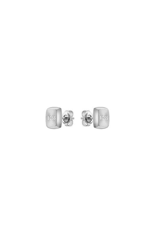 BOSS Jewelry Men's YANN Collection Stud Earrings Stainless steel - 1580473