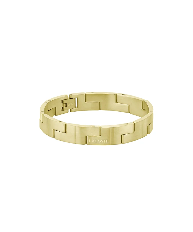 Lacoste Men's CATENA Collection Link Bracelet in Yellow Gold - 2040154