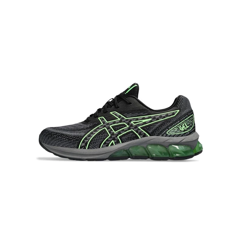 ASICS 1201A880-001 Gel-Quantum 180 VII Men Black/Bright Lime UK 10