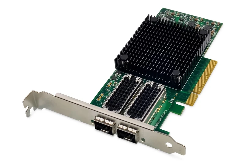 DIGITUS 25 Gigabit Ethernet Server Network Card - 2 Ports SFP28 - Nic - 1000/10000/25000 Mbps