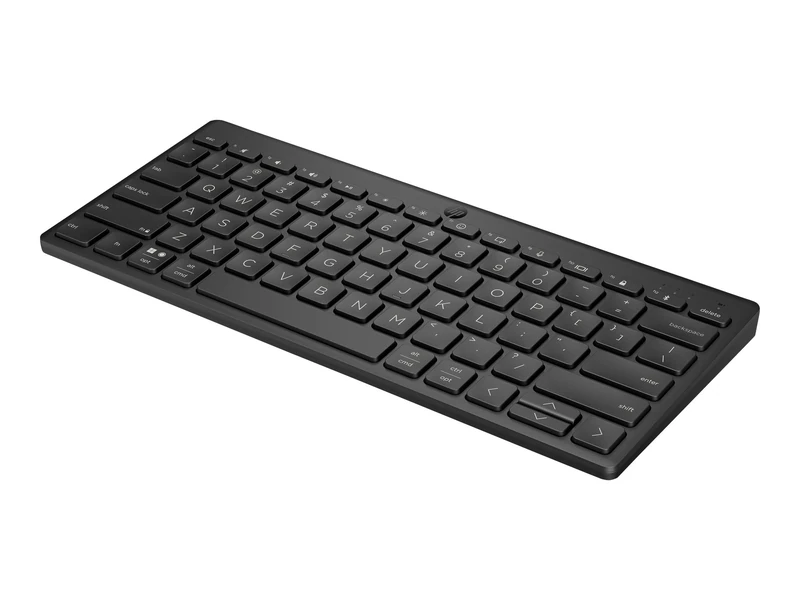 HP 350 – Compact Wireless Keyboard Multi-Device (Bluetooth 5.2, Windows, macOS, iPadOS, Chrome OS, Android, iOS) Qwerty Spanish, Black