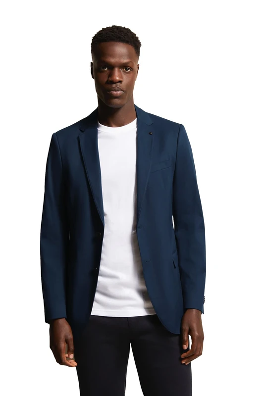 bugatti Men's 597088-59825 Blazer, Marine-390, 46R
