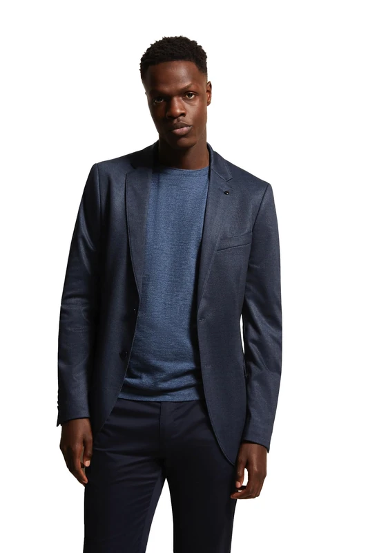 bugatti Men's 597088-59808 Blazer, Marine-390, 38R