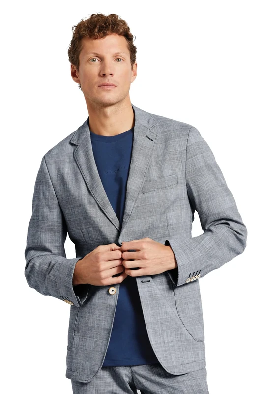 bugatti Men's 598300-59209 Blazer, Marine 370, 50R