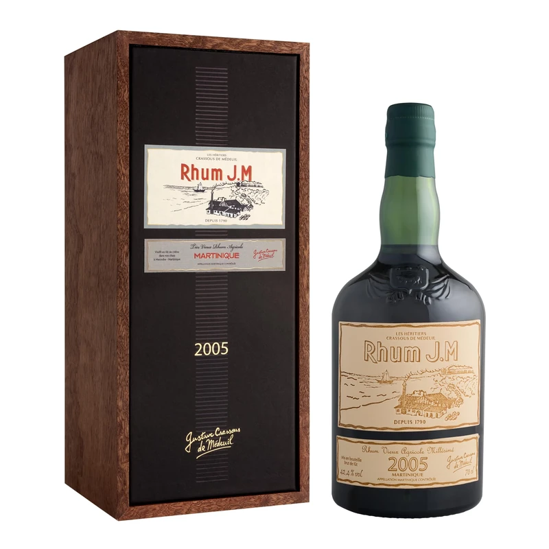 JM Rhum J.M. Vieux Millesime 2005 - Aged Rhum Agricole 70cl - Image 1