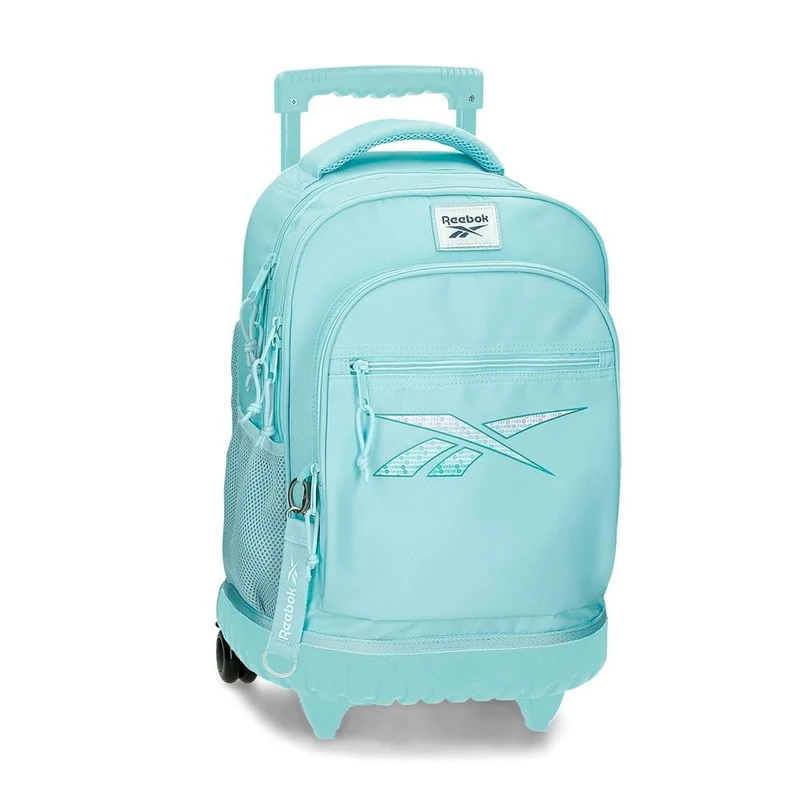 Reebok Ann Backpack, Compact, 2 Wheels, Blue, 32 x 43 x 21 cm, Polyester, 28.9 L