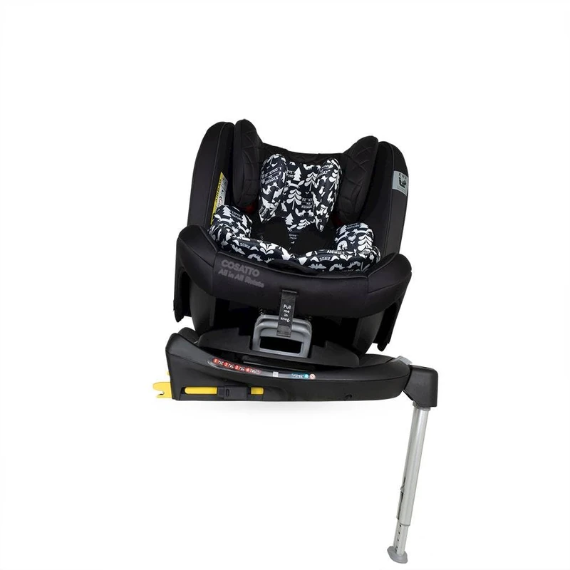 Cosatto All in All Rotate 360 Swivel Car Seat - Black Silhouette - Image 1