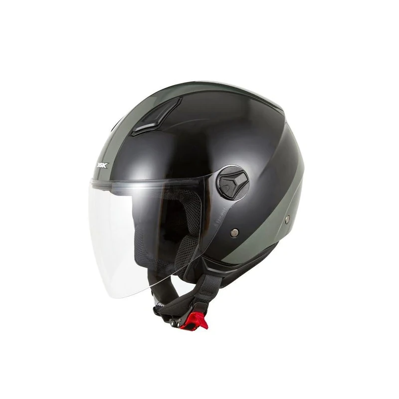KSK MIAMI Jet Helmet Black & Bronze, Size XS (53-54 cm)
