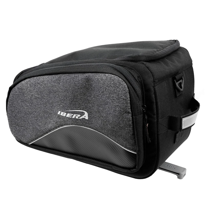 Ibera MIK Expandable Commuter Bag - Durable, Stylish, and Spacious for Daily Commuting - Padded Laptop Sleeve and Expandable Design for Extra Storage (ONLY Compatible with MIK Racks)