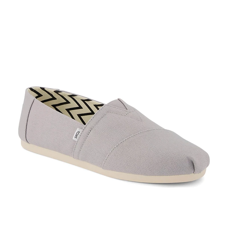 TOMS Alpargata Slip-On Shoes - Comfortable Fashion Footwear with CloudBound Foam Insoles and Elastic Gore Fit