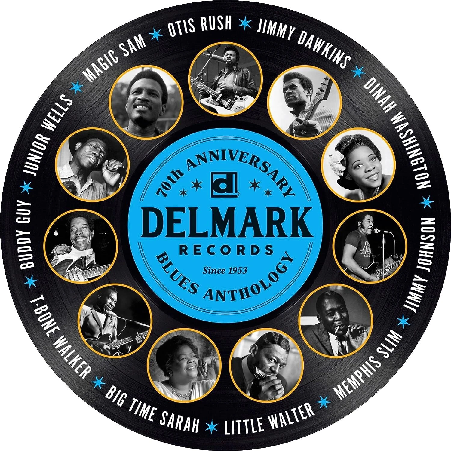 Delmark Record's 70th Anniversary Blues Anthology [VINYL]