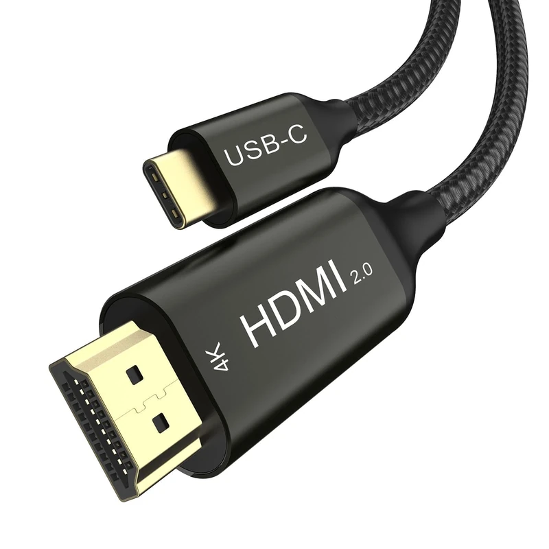 Ablink USB C to HDMI Cable 5M4K@60Hz Type-C to HDMI Cable [Thunderbolt 3/4 Compatible] for MacBook Pro/Air, iPad Pro, iMac, iPhone 16, Samsung, XPS 17, Home Office, Game Player