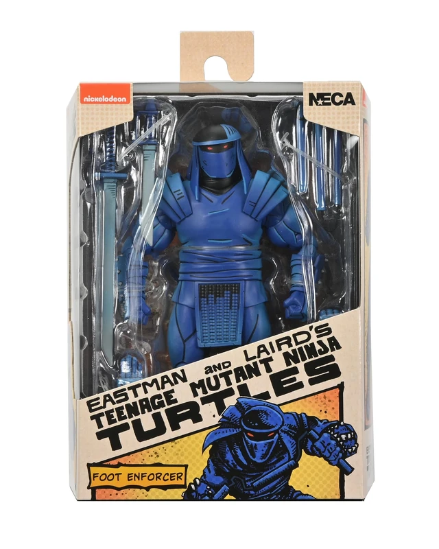 NECA Ninja Clan Foot Action Figure With Accessories 18Cm