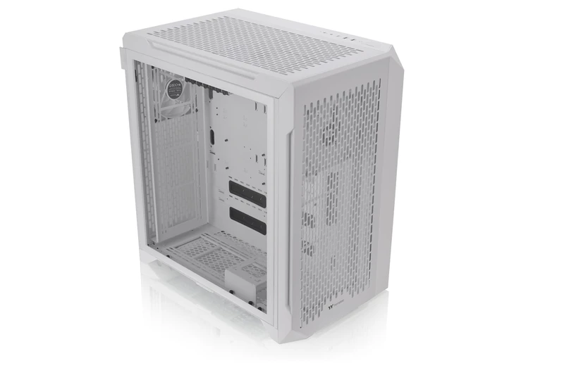 Thermaltake CTE C700 AIR, E-ATX Mid Tower Centralized Thermal Efficiency Design; 3x140mm CT140 ARGB Fans Pre-Installed; Tempered Glass Front Panel;White