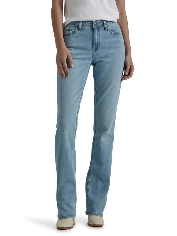 Lee Women's Legendary Mid Rise Bootcut Jean - Skygazing, 10