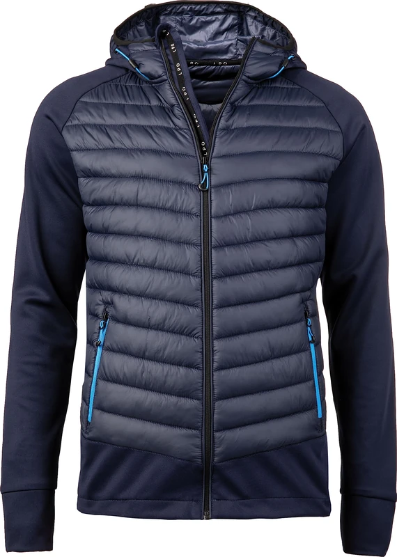 Deproc Active Men's Mirk Peak Knitted Fleece Windbreaker Transition Jacket, Navy, XXXL