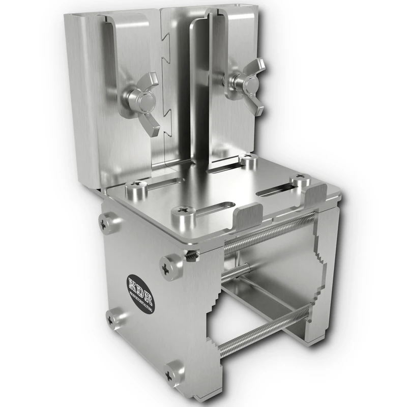 Stainless steel balcony side awning bracket for round and square balcony railings Fan bracket up to balcony fan 140 cm x 140 cm Awning bracket Balcony bracket Awning secure attachment to the railing