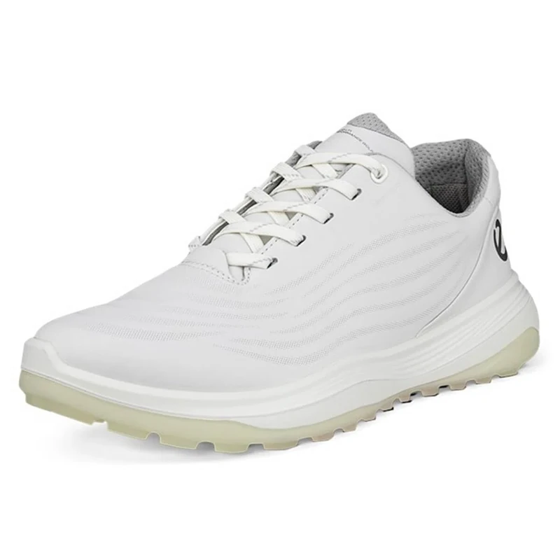 ECCO Women's Lt1 Hybrid Waterproof Golf Shoe, White, 5/5.5 UK