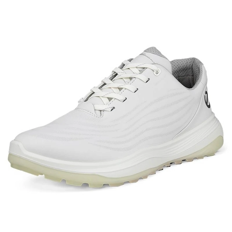 ECCO Women's Lt1 Hybrid Waterproof Golf Shoe, White, 4/4.5 UK