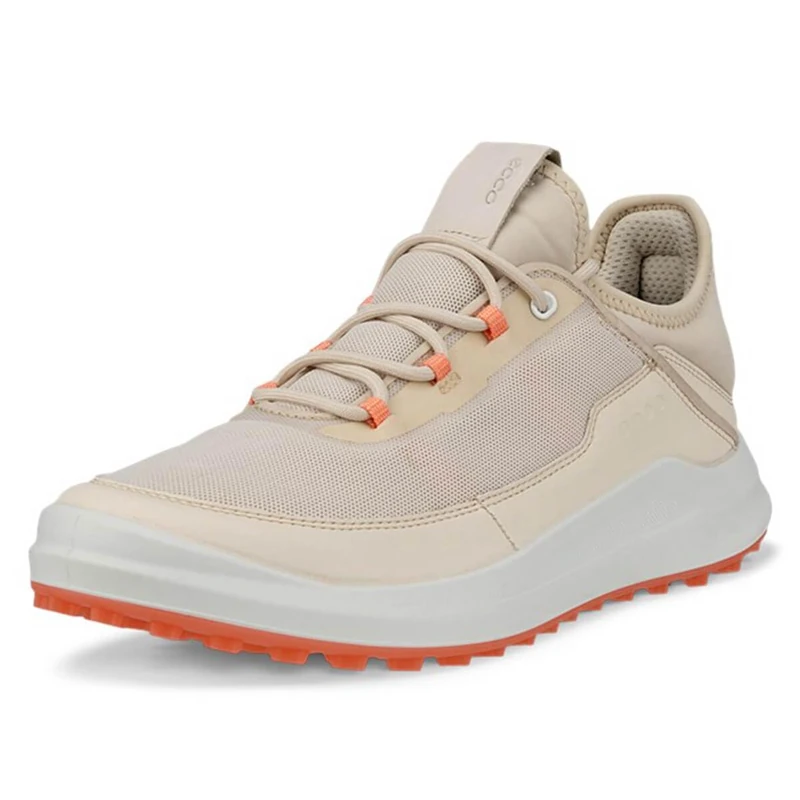 ECCO Womens W Core Mesh Golf Shoes - Limestone - UK 6.5-7