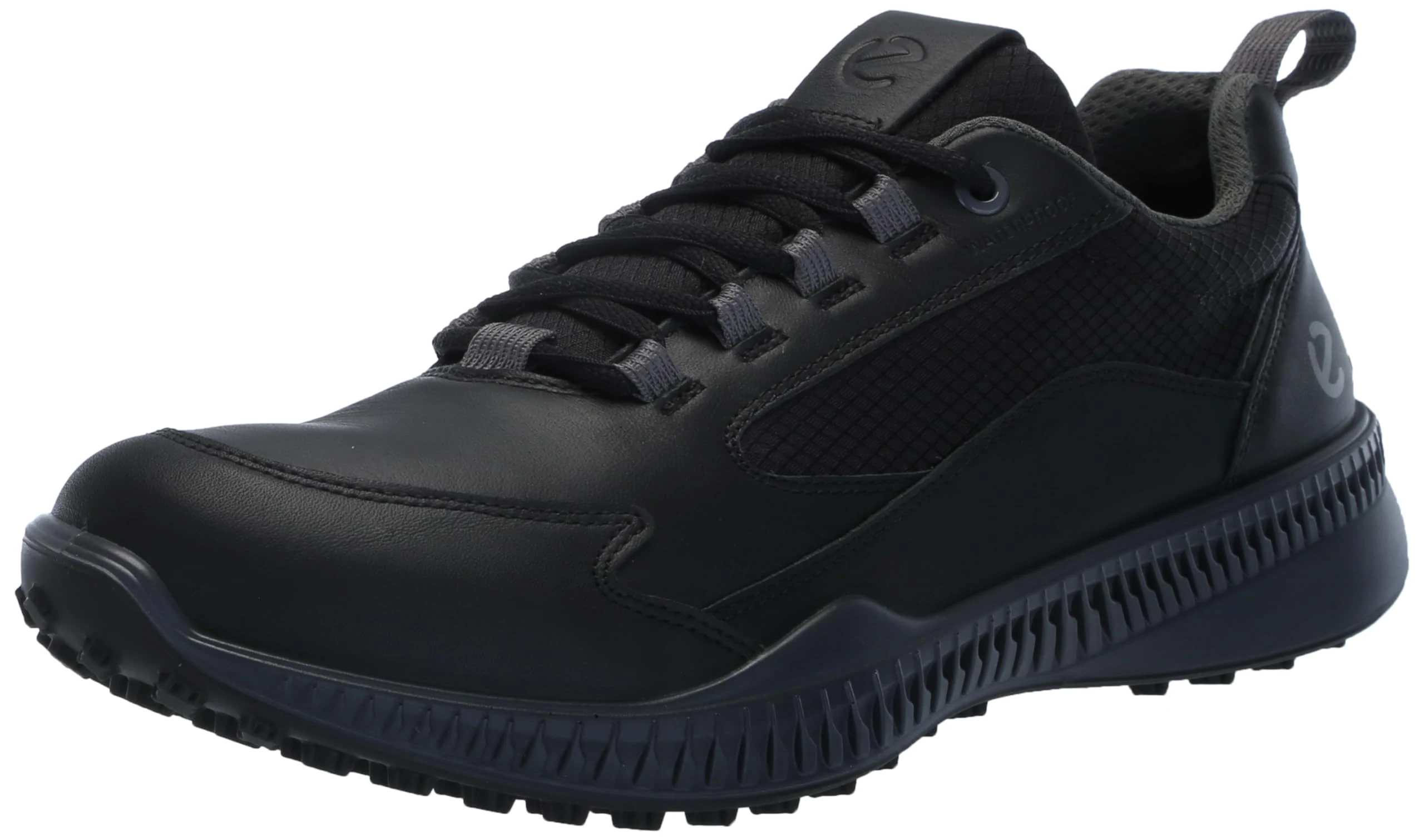ECCO Men's Hybrid NYC Waterproof Golf Shoe, Black, 4/4.5 UK