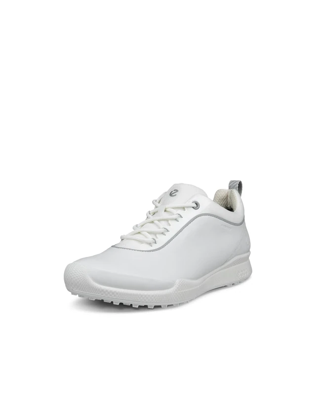 ECCO Women's Biom Hybrid Bny Waterproof Golf Shoe, White, 7/7. 5 UK
