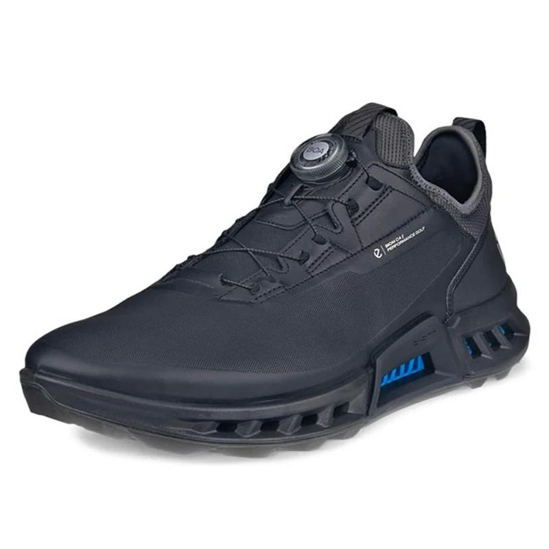 ECCO Men's Biom C4 Boa Gore-tex Waterproof Golf Shoe, Black, 11/11.5 UK