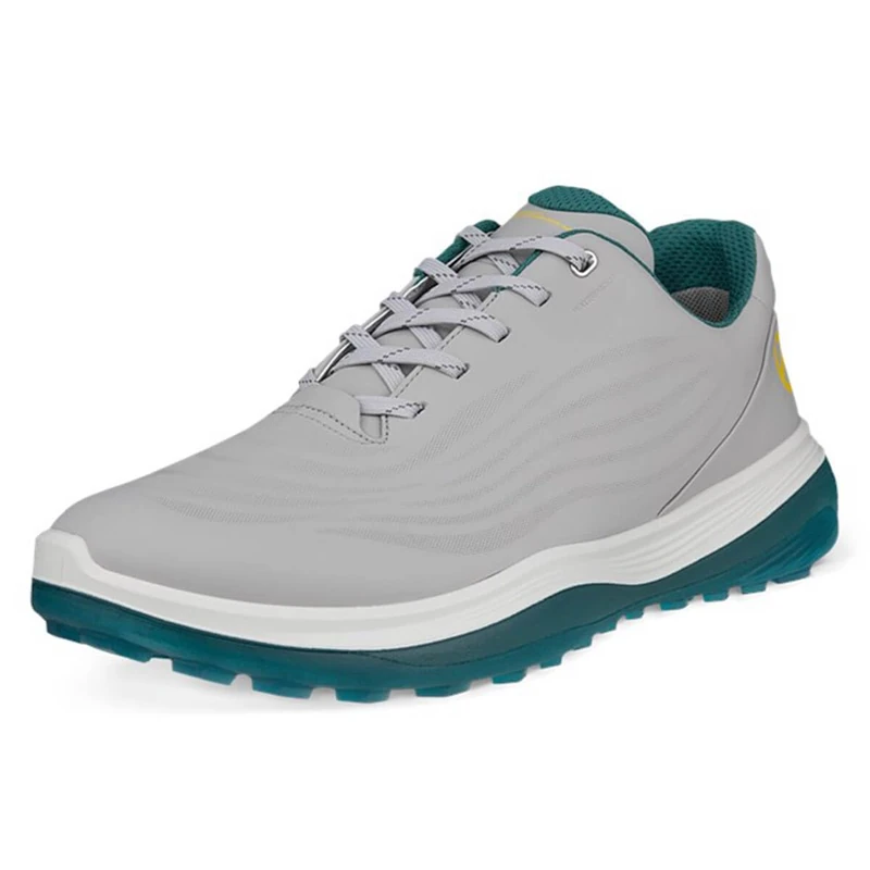 ECCO Men's Lt1 Hybrid Waterproof Golf Shoe, Concrete, 9/9.5 UK