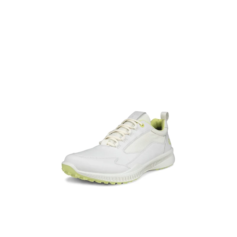ECCO Men's Hybrid NYC Waterproof Golf Shoe, White, 12/12.5 UK