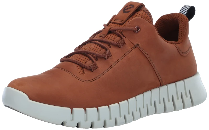 ECCO Men's Gruuv Sneaker, Mink Nubuck, 13/14 UK