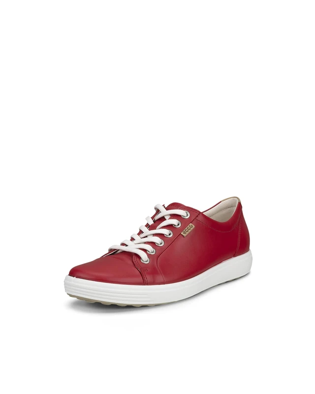 ECCO Women's Soft 7 Sneaker, Chili red, 3/3.5 UK - Image 1
