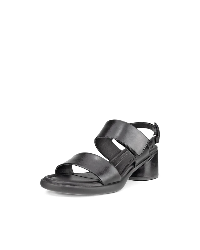 ECCO Women's Sculpted 35 Luxe Strap Heeled Sandal, Black, 6.5/7 UK