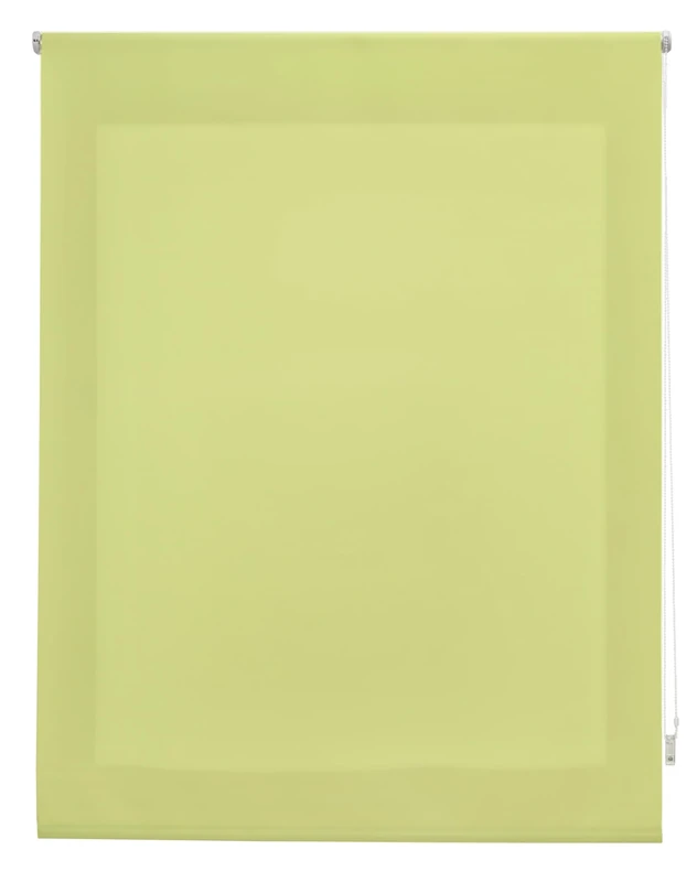 DECORBLIND | Smooth Translucent Roller Blind, Blind Size: 140 x 250 cm Width x Length/Plain Fabric Dimensions: 137 x 245 cm – Translucent Pistachio Colour Easy Installation to Wall or Ceiling