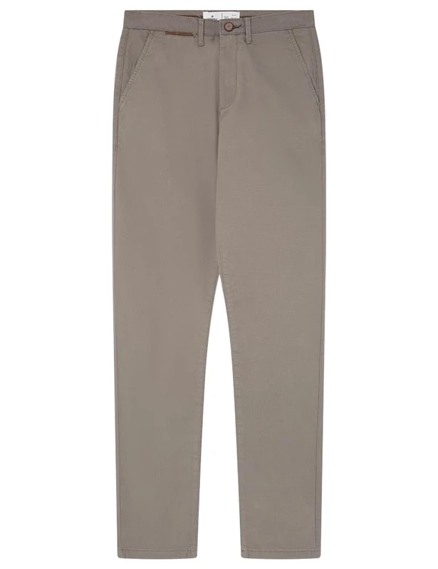 SPRINGFIELD Men's Micro-Print Chinos Pants, Sand, 44