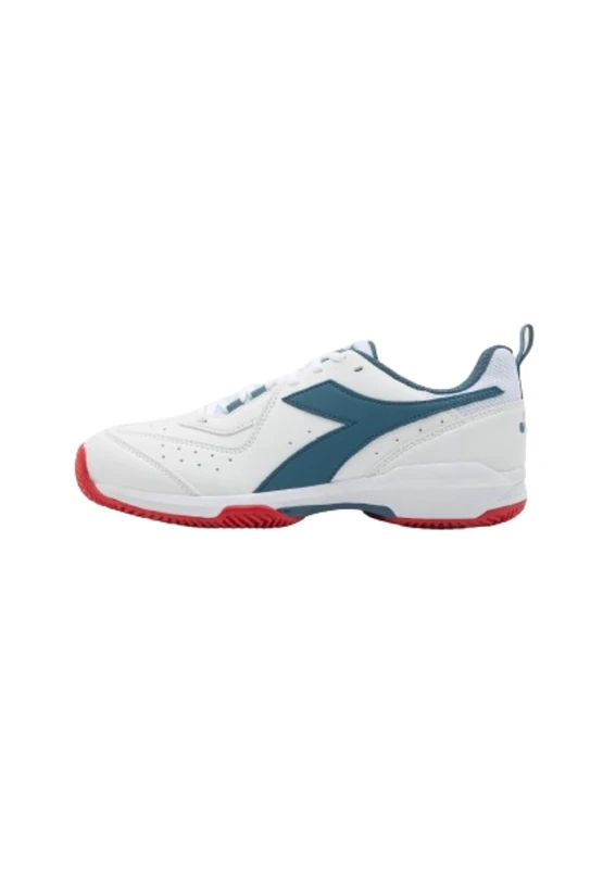 Diadora Unisex's S.Challenge 5 Sl Clay Tennis Shoe, White Oceanview Sauce, 11.5 UK - Image 1